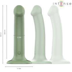 INTENSE BECCA VIBRADOR CON VENTOSA 10 VIBRACIONES VERDE CONTROL REMOTO