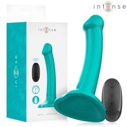 INTENSE KATIE VIBRADOR CON VENTOSA 10 VIBRACIONES AZUL OSCURO CONTROL REMOTO