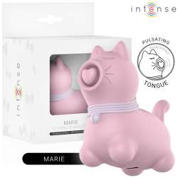 INTENSE ESTIMULADOR PUPP LENGUA PULSACIaN PARA CLaTORIS ROSA