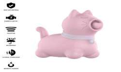 INTENSE ESTIMULADOR PUPP LENGUA PULSACIaN PARA CLaTORIS ROSA