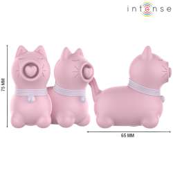 INTENSE ESTIMULADOR PUPP LENGUA PULSACIaN PARA CLaTORIS ROSA