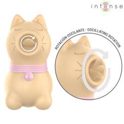 INTENSE ESTIMULADOR PUPPY LENGUA ROTADORA 360aº PARA CLaTORIS AMARILLO