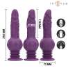 INTENSE TATUM VIBRADOR MULTIFUNCIaN CON VIBRACIaN UP AND DOWN 24 CM MORADO