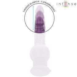 INTENSE TATUM VIBRADOR MULTIFUNCIaN CON VIBRACIaN UP AND DOWN 24 CM MORADO