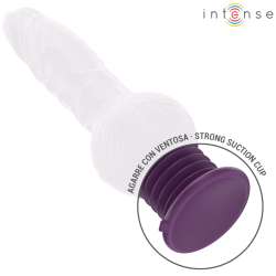 INTENSE TATUM VIBRADOR MULTIFUNCIaN CON VIBRACIaN UP AND DOWN 24 CM MORADO
