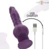 INTENSE TATUM VIBRADOR MULTIFUNCIaN CON VIBRACIaN UP AND DOWN 24 CM MORADO