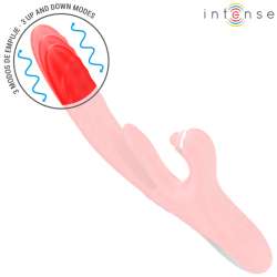 INTENSE ROSALIA VIBRADOR MULTIFUNCIaN 3 EN 1 ROJO