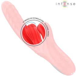 INTENSE ROSALIA VIBRADOR MULTIFUNCIaN 3 EN 1 ROJO