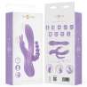 INTENSE MIKO TRIPLE VIBRADOR RABBIT ESTIMULADOR ANAL 7 VIBRACIONES MORADO