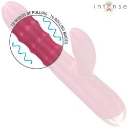 INTENSE CHLOE VIBRADOR MULTIFUNCIaN 3 EN 1 ROJO