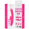 INTENSE EMI VIBRADOR 135 CM MULTIFUNCIaN 3 EN 1 10 VIBRACIONES ROSA