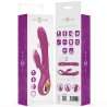INTENSE HALLE VIBRADOR MULTIFUNCIaN CON LENGUA ESTIMULADORA EN FORMA DE DELFaN MORADO