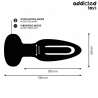ADDICTED TOYS PLUG ANAL CON LENGUA VIBRADORA Y CONTROL REMOTO