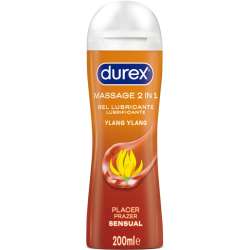 DUREX GEL LUBRICANTE DE MASAJE SENSUAL YLANG YLANG 200 ML