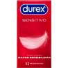 DUREX SENSITIVO 12 UNIDADES