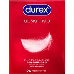 DUREX SENSITIVO 24 UNIDADES