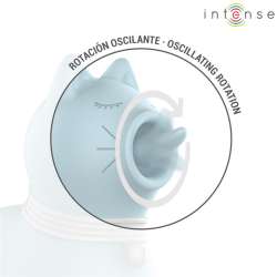 INTENSE ESTIMULADOR PUPPY LENGUA ROTADORA 360aº PARA CLaTORIS AZUL