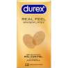 DUREX PRESERVATIVOS REAL FEEL SIN LaTEX 12 UNIDADES