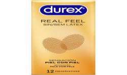 DUREX PRESERVATIVOS REAL FEEL SIN LaTEX 12 UNIDADES