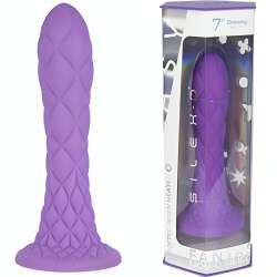 SILEXD DREAMY DILDO FANTASY SILICONA LIQUIDA TERMOREACTIVO VIOLETA 185 CM