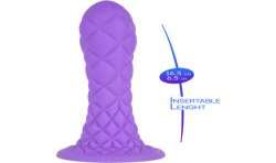 SILEXD DREAMY DILDO FANTASY SILICONA LIQUIDA TERMOREACTIVO VIOLETA 185 CM