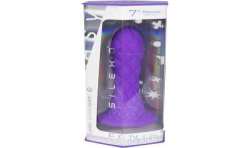SILEXD DREAMY DILDO FANTASY SILICONA LIQUIDA TERMOREACTIVO VIOLETA 185 CM