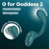 SATISFYER G FOR FODDES 2 VIBRADOR RABBIT VERDE