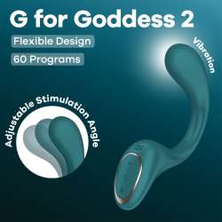 SATISFYER G FOR FODDES 2 VIBRADOR RABBIT VERDE