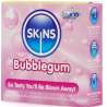 SKINS PRESERVATIVOS PREMIUM SABOR CHICLE PACK 4