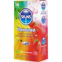 SKINS MULTI SABORES PRESERVATIVOS PREMIUM PACK 16
