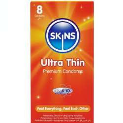 SKINS ULTRAFINOS PRESERVATIVOS PREMIUM PACK 8