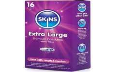 SKINS TAMAaO XL PRESERVATIVOS PREMIUM PACK 16