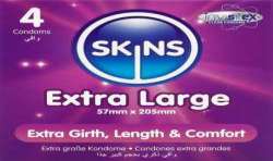 SKINS TAMAaO XL PRESERVATIVOS PREMIUM PACK 4