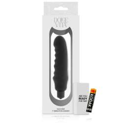 DOLCE VITA GENIUS VIBRADOR SILICONA NEGRO