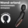 SATISFYER WAND ERLAND MASAJEADOR VIBRADOR NEGRO