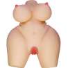 CRAZY BULL GRACE TORSO FEMENINO REALISTA VAGINA Y ANAL 75 KG