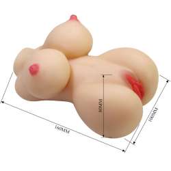 CRAZY BULL HERTA MINI TORSO FEMENINO REALISTA VAGINA 497 G