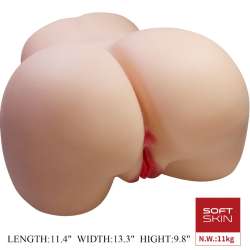 CRAZY BULL JULIA TRASERO FEMENINO REALISTA VAGINA Y ANAL 11 KG