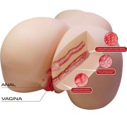 CRAZY BULL JULIA TRASERO FEMENINO REALISTA VAGINA Y ANAL 11 KG