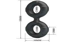 CRAZY BULL RADWAN ANILLO DOBLE SILICONA MODELO 19