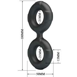 CRAZY BULL RADWAN ANILLO DOBLE SILICONA MODELO 19