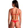 PASSION ANUVERA SET SUJETADOR TANGA ROJO S M