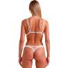 PASSION BELISSANA SET SUJETADOR TANGA BLANCO S M