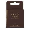 LELO HEX CONDOMS RESPECT XL 3 PACK