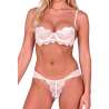 PASSION TIVOLEA SET SUJETADOR TANGA ROSA CLARO L XL