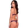 PASSION TIVOLEA SET SUJETADOR TANGA VIOLETA L XL