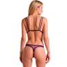 PASSION BELISSANA SET SUJETADOR TANGA VIOLETA L XL