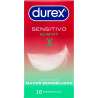 DUREX SENSITIVO SLIM FIT 10 UNIDADES