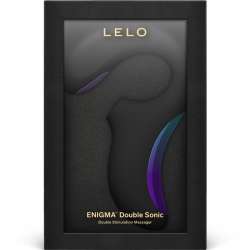 LELO ENIGMA DOUBLE SONIC VIBRADOR PUNTO G NEGRO
