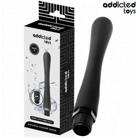 ADDICTED TOYS LIMPIADOR ANAL CON ADAPTADOR UNIVERSAL MODELO 4